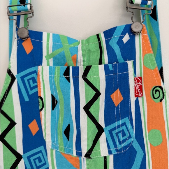 Colorful Geometric Overalls - Picture 2 of 4